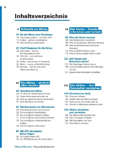Buchcover und Innenansicht für das Buch: Das große Börsenbuch