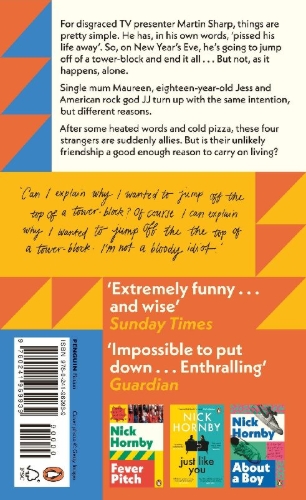 Buchcover und Innenansicht für das Buch: A Long Way Down