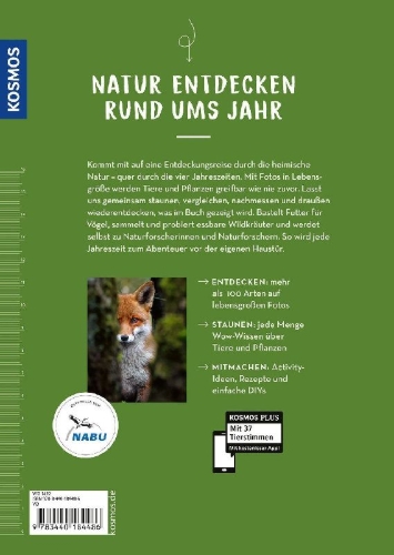 Buchcover und Innenansicht für das Buch: Tiere und Pflanzen lebensgroß