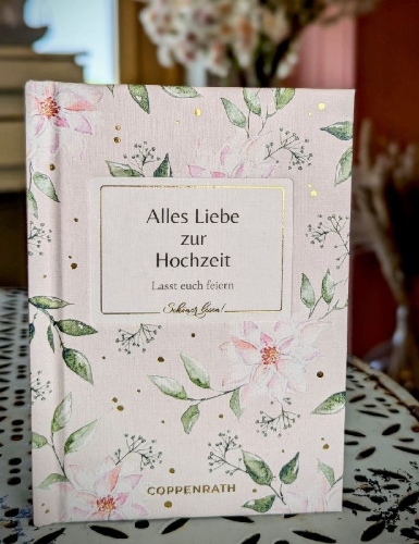 Buchcover und Innenansicht für das Buch: Alles Liebe zur Hochzeit