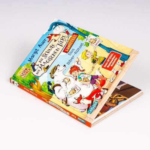 Buchcover und Innenansicht für das Buch: Die Schule der magischen Tiere ermittelt Neuausgabe 7: Das Biber-Rätsel