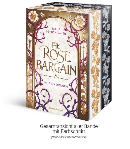Buchcover und Innenansicht für das Buch: The Rose Bargain 1