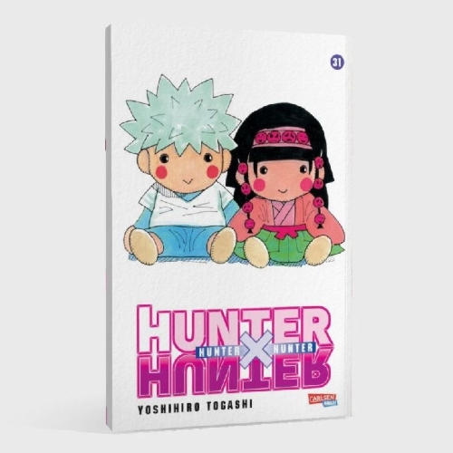 Buchcover und Innenansicht für das Buch: Hunter X Hunter