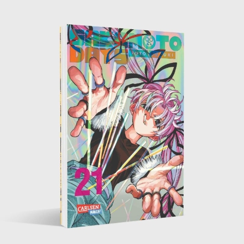 Buchcover und Innenansicht für das Buch: Sakamoto Days