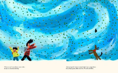 Buchcover und Innenansicht für das Buch: We Are All Made From Stars
