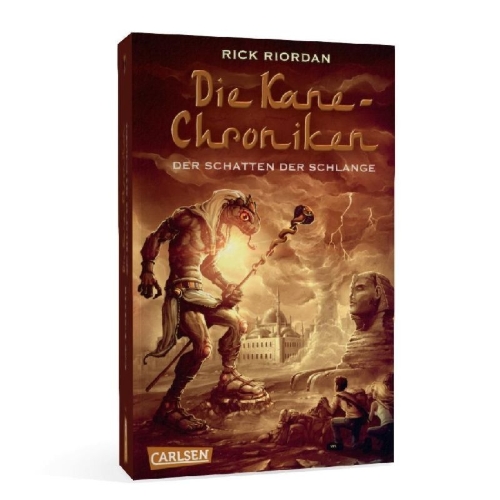 Buchcover und Innenansicht für das Buch: The Serpent's Shadow - The Kane Chronicles, Book Three
