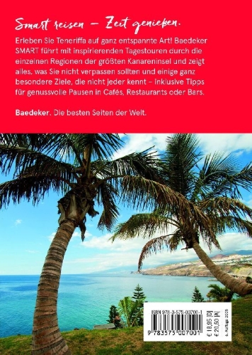 Buchcover und Innenansicht für das Buch: Baedeker SMART Reiseführer Teneriffa