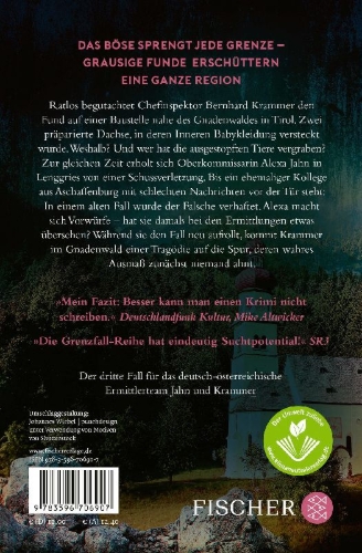 Buchcover und Innenansicht für das Buch: Grenzfall - In der Stille des Waldes