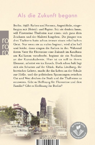 Buchcover und Innenansicht für das Buch: Die Schwestern vom Ku'damm: Tage der Hoffnung
