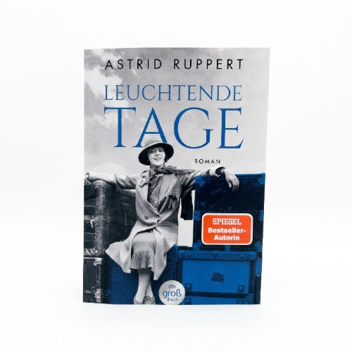 Buchcover und Innenansicht für das Buch: Leuchtende Tage