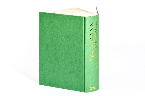 Buchcover und Innenansicht für das Buch: Thomas Mann, Gesammelte Werke: Die Erzählungen