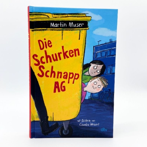 Buchcover und Innenansicht für das Buch: Die Schurkenschnapp-AG