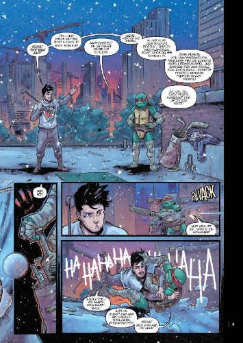 Buchcover und Innenansicht für das Buch: Teenage Mutant Ninja Turtles IDW Collection 13