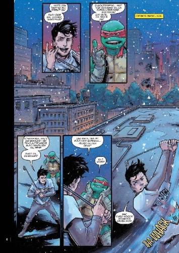 Buchcover und Innenansicht für das Buch: Teenage Mutant Ninja Turtles IDW Collection 13
