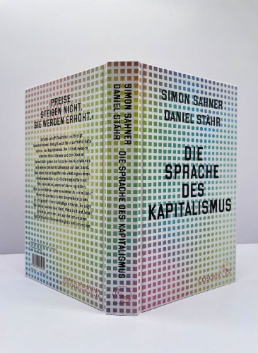 Buchcover und Innenansicht für das Buch: Die Sprache des Kapitalismus