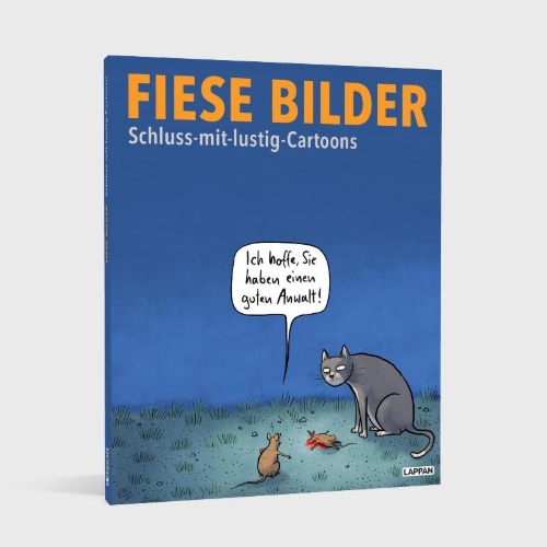 Buchcover und Innenansicht für das Buch: Fiese Bilder