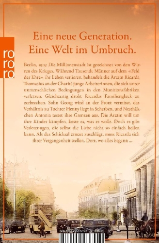 Buchcover und Innenansicht für das Buch: Die Ärztin: Die Wege der Liebe