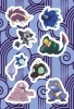 Buchcover und Innenansicht für das Buch: Pokémon: Ultimativer Sticker- und Malspaß Paldea