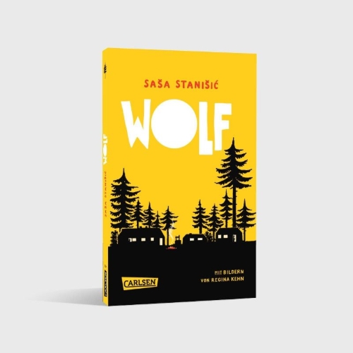 Buchcover und Innenansicht für das Buch: Wolf