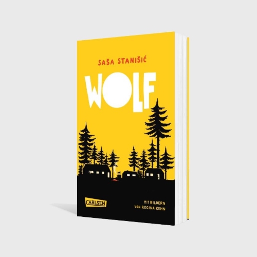 Buchcover und Innenansicht für das Buch: Wolf