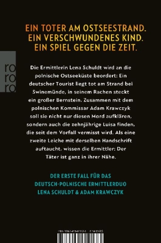 Buchcover und Innenansicht für das Buch: Strandopfer