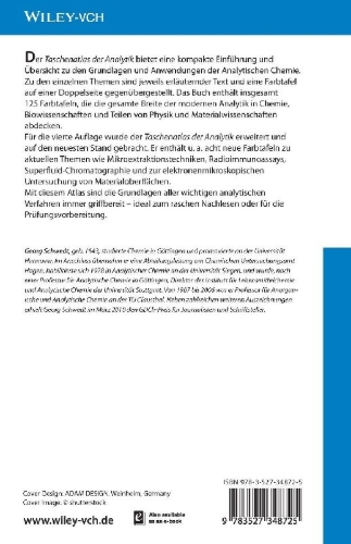 Buchcover und Innenansicht für das Buch: Taschenatlas der Analytik
