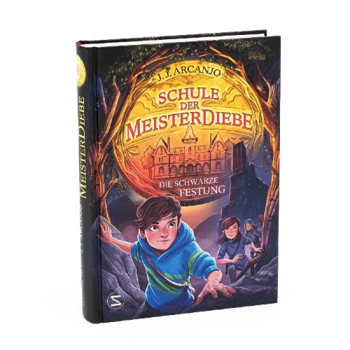 Buchcover und Innenansicht für das Buch: Crookhaven: The Impossible Fortress