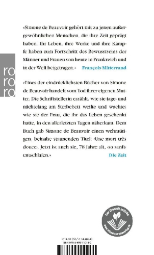 Buchcover und Innenansicht für das Buch: Ein sanfter Tod