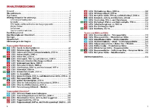 Buchcover und Innenansicht für das Buch: ROTHER Wanderführer Kleinwalsertal