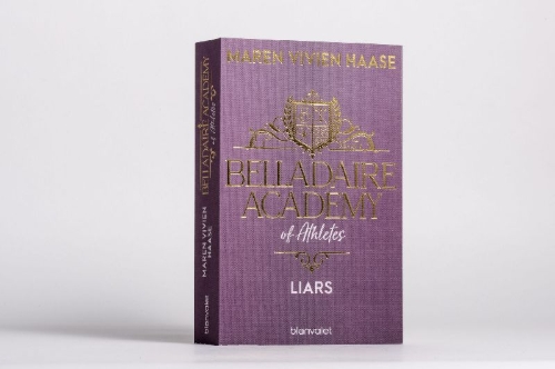 Buchcover und Innenansicht für das Buch: Belladaire Academy of Athletes - Liars