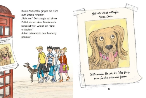 Buchcover und Innenansicht für das Buch: Famous Five Colour Short Stories