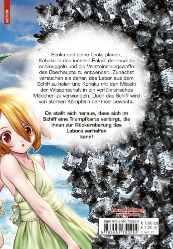 Buchcover und Innenansicht für das Buch: Dr. Stone
