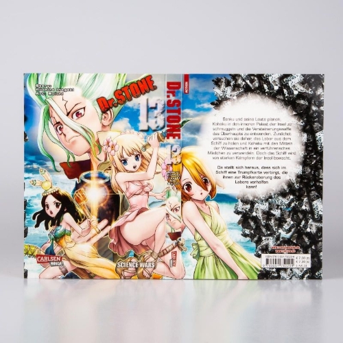 Buchcover und Innenansicht für das Buch: Dr. Stone