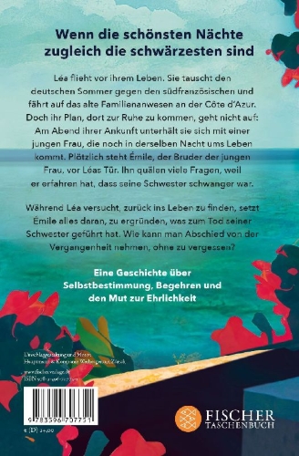 Buchcover und Innenansicht für das Buch: Nachts erzähle ich dir alles
