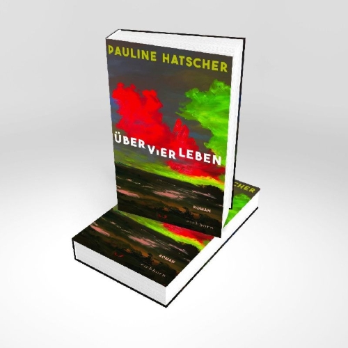Buchcover und Innenansicht für das Buch: Über vier Leben
