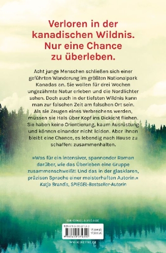 Buchcover und Innenansicht für das Buch: Acht Wölfe