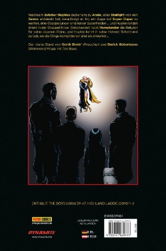 Buchcover und Innenansicht für das Buch: The Boys (2006) #39-#47; Highland Laddie (2010) #1-#6