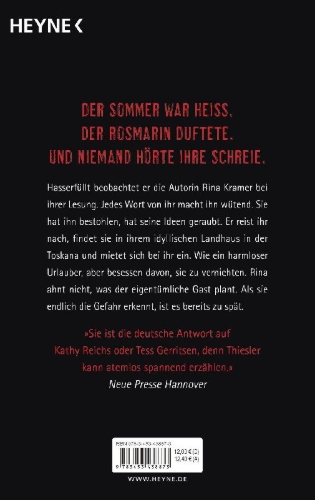 Buchcover und Innenansicht für das Buch: Und draußen stirbt ein Vogel