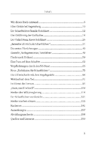Buchcover und Innenansicht für das Buch: Tod durch das Fallbeil