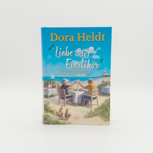 Buchcover und Innenansicht für das Buch: Liebe oder Eierlikör - Fast eine Romanze