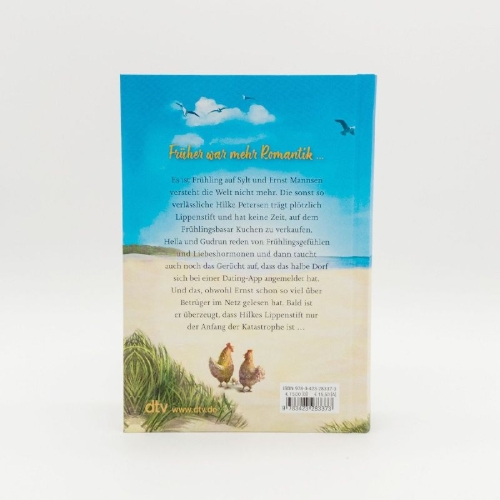 Buchcover und Innenansicht für das Buch: Liebe oder Eierlikör - Fast eine Romanze