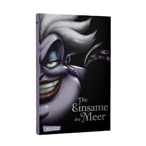 Buchcover und Innenansicht für das Buch: Disney Villains 3: Die Einsame im Meer