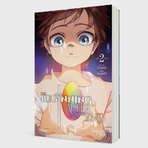 Buchcover und Innenansicht für das Buch: The Beginning after the End 2