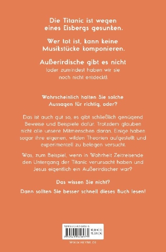 Buchcover und Innenansicht für das Buch: The Theory of Everything Else: A Voyage into the World of the Weird