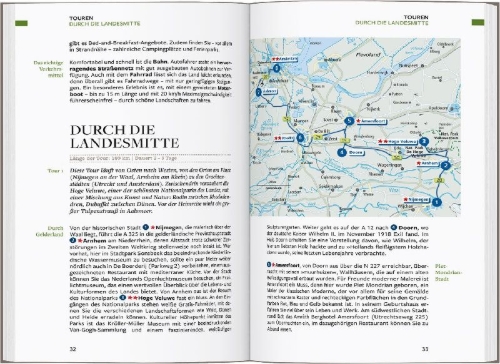 Buchcover und Innenansicht für das Buch: Baedeker Reiseführer Niederlande