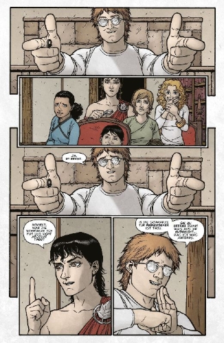 Buchcover und Innenansicht für das Buch: Locke & Key: Clockworks