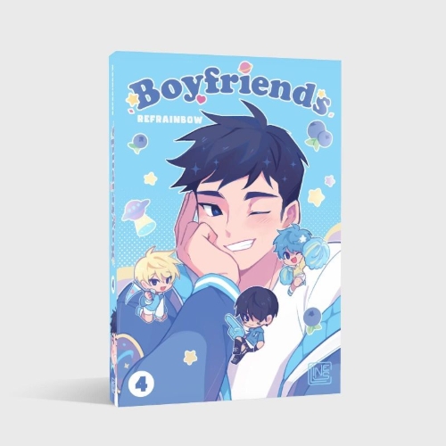 Buchcover und Innenansicht für das Buch: Boyfriends 4