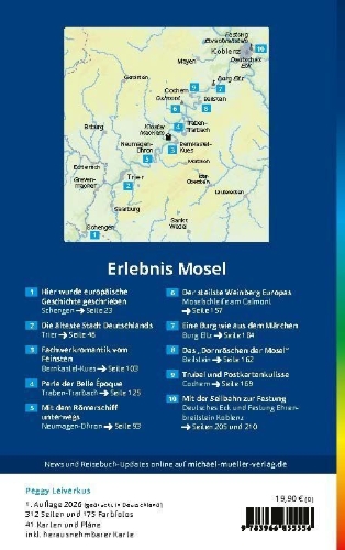 Buchcover und Innenansicht für das Buch: MICHAEL MÜLLER Reiseführer Mosel