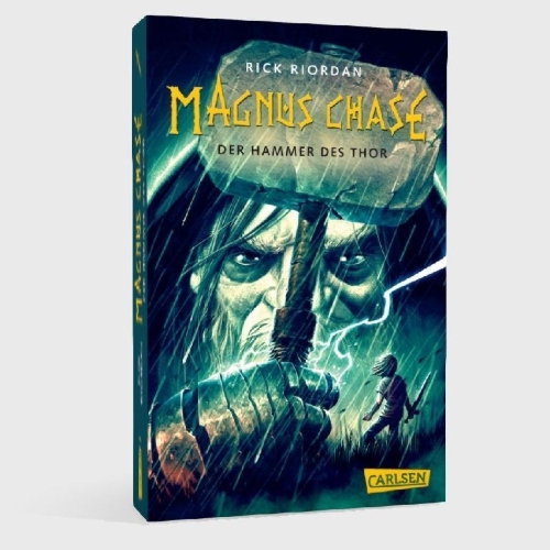 Buchcover und Innenansicht für das Buch: Magnus Chase and the Gods of Asgard: The Hammer of Thor