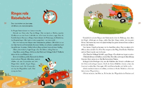 Buchcover und Innenansicht für das Buch: Die schönsten Pixi-Geschichten für jeden Tag